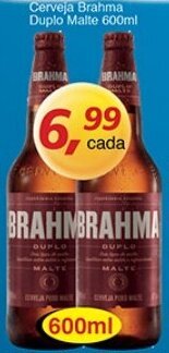 Supermercados Guanabara Cerveja Brahma Duplo Malte 600ml oferta