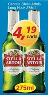 Supermercados Guanabara Cerveja Stella Artois Long Neck 275ml oferta