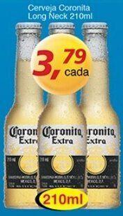 Supermercados Guanabara Cerveja Coronita Long Neck 210ml oferta