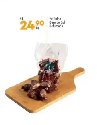 Pé Suíno Ouro Dol Sol Defumado 1kg