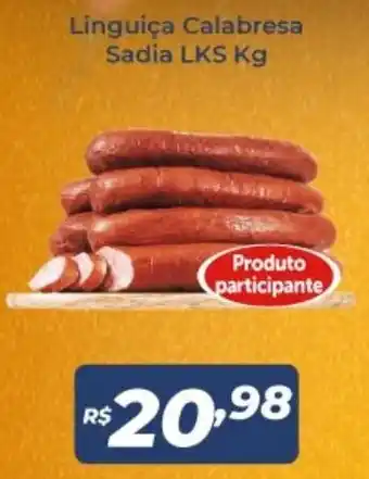 Atakarejo Linguica Calabresa Sadia LKS 1kg oferta