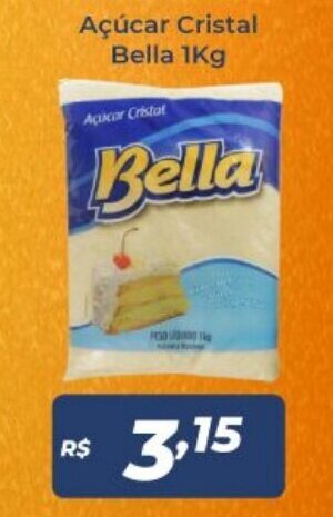 Atakarejo Acucar Cristal Bella 1kg oferta