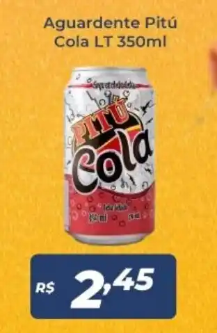 Atakarejo Aguardente Pitu Cola LT 350ml oferta