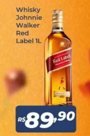 Whisky Johnnie Walker Red Label 1L