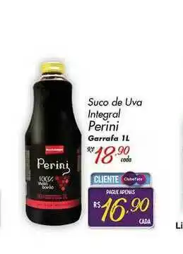 Muffato Suco De Uva Integral Perini 1L oferta