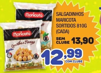 Costazul Supermercados Salgadinhos Maricota Sortidos 810g oferta