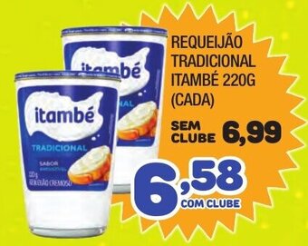 Costazul Supermercados Requeijao Tradicional Itambe 220g (cada) oferta