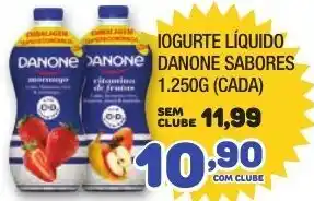 Costazul Supermercados Iogurte Liquido Danone Sabores 1.250g (cada) oferta