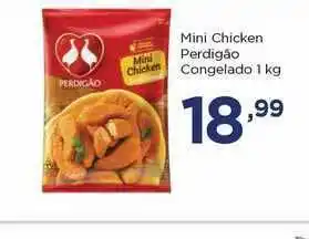 Apoio Mineiro Mini Chicken Perdigão Congelado 1kg oferta