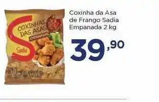 Apoio Mineiro Conxinha Da Asa De Frango Sadia Empanado 2kg oferta