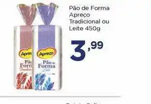 Apoio Mineiro Pão De Forma Apreço Traditional Ou Leite 450g oferta