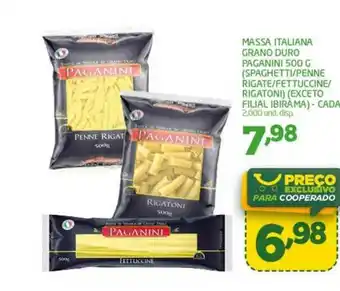 Cooper Massa Italiana Grano Duro Paganini 500g oferta