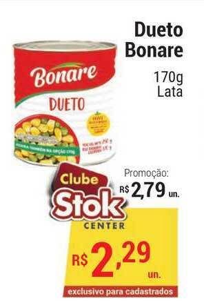 Stok Center Dueto Bonare 170g lata oferta