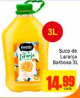 Barbosa Supermercados Sudo de Laranja barbosa 3L oferta