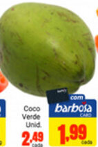 Barbosa Supermercados Coco Verde Unid. oferta