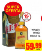 Barbosa Supermercados Whisky White Horse 1L oferta
