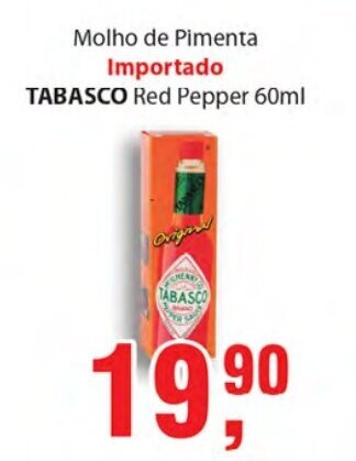 Importado Tabasco 60ml