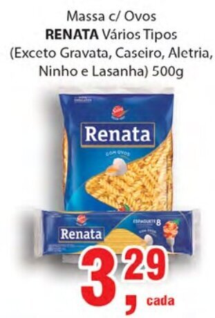 Supermercados Mundial Renata 500g oferta