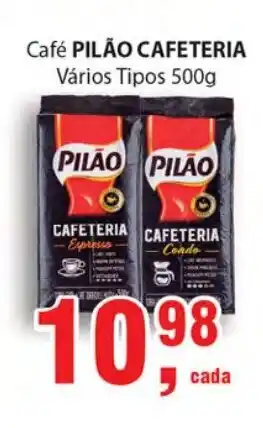 Supermercados Mundial Pilao Cafeteria 500g oferta