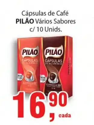 Supermercados Mundial Pilao varios sabores c/10 unids. oferta