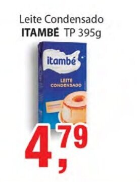 Supermercados Mundial Leite Condensado Itambe Lata 395g oferta