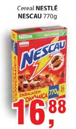 Supermercados Mundial Cereal Nestle Nescau 770g oferta