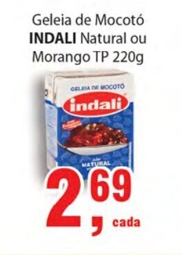 Supermercados Mundial Geleia de Mocoto Indali 220g oferta
