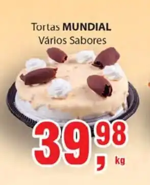 Supermercados Mundial Tortas MUndial Varios Sabores oferta