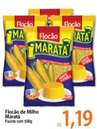 Atacadão Flocao de Milho Marata 500g oferta