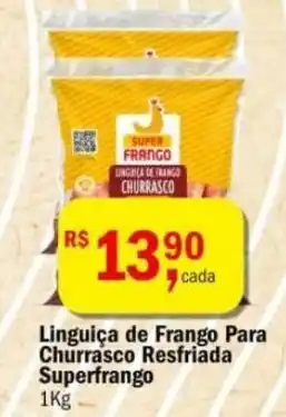 Ultrabox Linguiça de Frango Para Churrasco Resfriada Superfrango 1Kg oferta