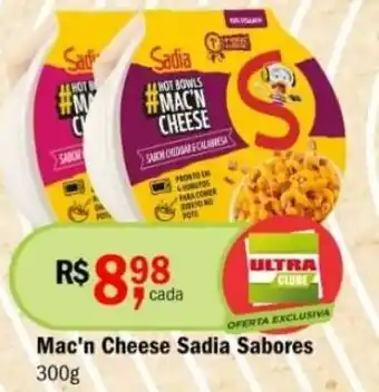 Ultrabox Mac'n Cheese Sadia Sabores 300g oferta