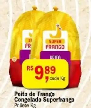 Ultrabox Peito de Frango Congelado Superfrango Poliete Kg oferta
