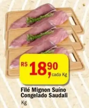 Ultrabox File Mignon Suíno Congelado Saudali Kg oferta