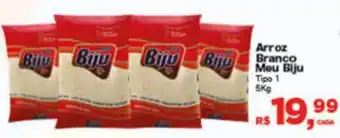 Supermercados Mateus Arroz Branco Meu Biju Tipo 1 5kg oferta