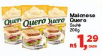 Supermercados Mateus Maionese Quero 200g oferta