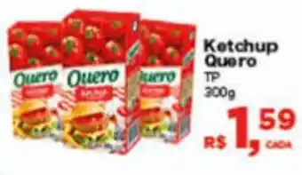Supermercados Mateus Ketchup Quero TP 400g oferta