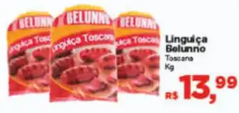 Supermercados Mateus Linguica Belunno 1kg oferta