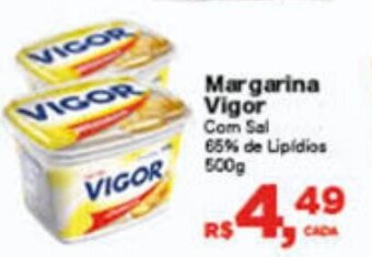 Supermercados Mateus Margarina Vigor 500g oferta