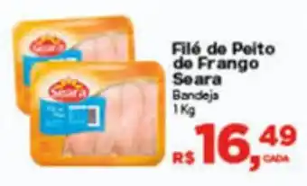 Supermercados Mateus File de Peito de Frango Seara 1kg oferta