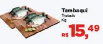 Supermercados Mateus Tambaqui 1kg oferta