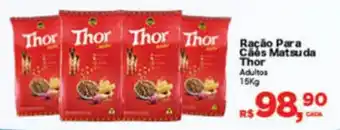 Supermercados Mateus Racao Para Caes Matsuda Thor 15kg oferta