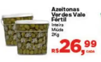 Azeitonas Verdas Vale Fertil 2kg