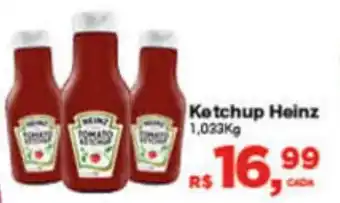 Supermercados Mateus Ketchup Heinz 1.033kg oferta