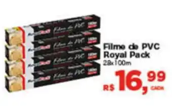 Supermercados Mateus Filme de PVC Royal Pack 28 x 100m oferta