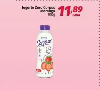 Iogurte Zero Corpus Morango 100g