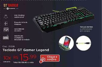Ibyte Teclado Gt Gamer Legend oferta