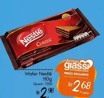 Giassi Supermercados Wafer Nestlé 110g oferta