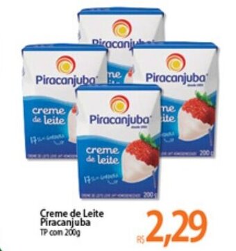 Creme de Leite Piracanjuba 200g