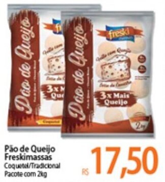 Atacadão Pao de Queijo Freskimassas 2kg oferta