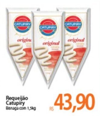 Atacadão Requeijao Catupiry 1.5kg oferta